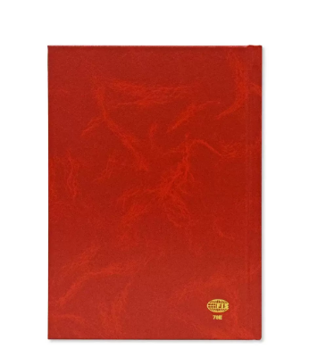 FIS A5 Diary 2024 English (1-Week at a glance) Red - FSDI78E24RE