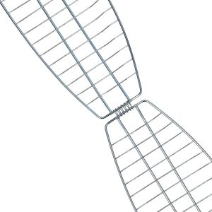 Royalford Fish Barbeque Grill - Iron - Silver