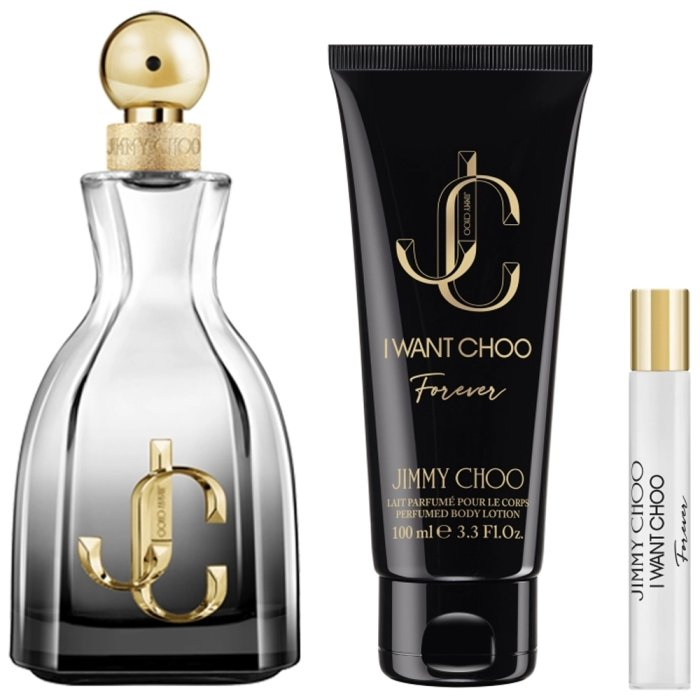 JIMMY CHOO I WANT CHOO FOREVER (W) SET EDP 100ML + EDP 7.5ML + BL 100ML (2023)