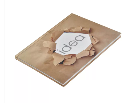 LIGHT Pack of 5 Hard Cover Notebook 100 Sheets, Size:9X7 Inches (22.86 X 20.32 CM) -LINB971001308