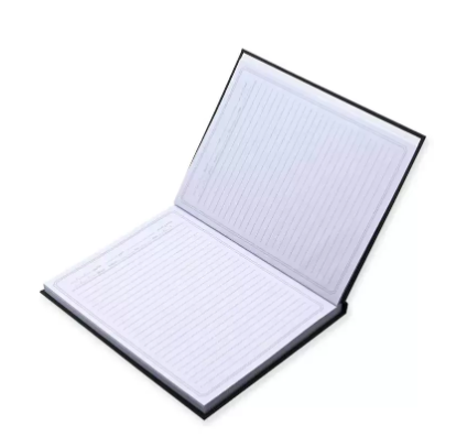 FIS Pack of 5 Oman Hard Cover Notebook, 18X25 120Sheets,Cover Alpine Green -FSNBOM120AGR