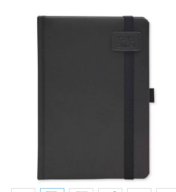 FIS Diary 2024 (Arabic/English) A5, Dark Brown - FSDI84AE24DBR