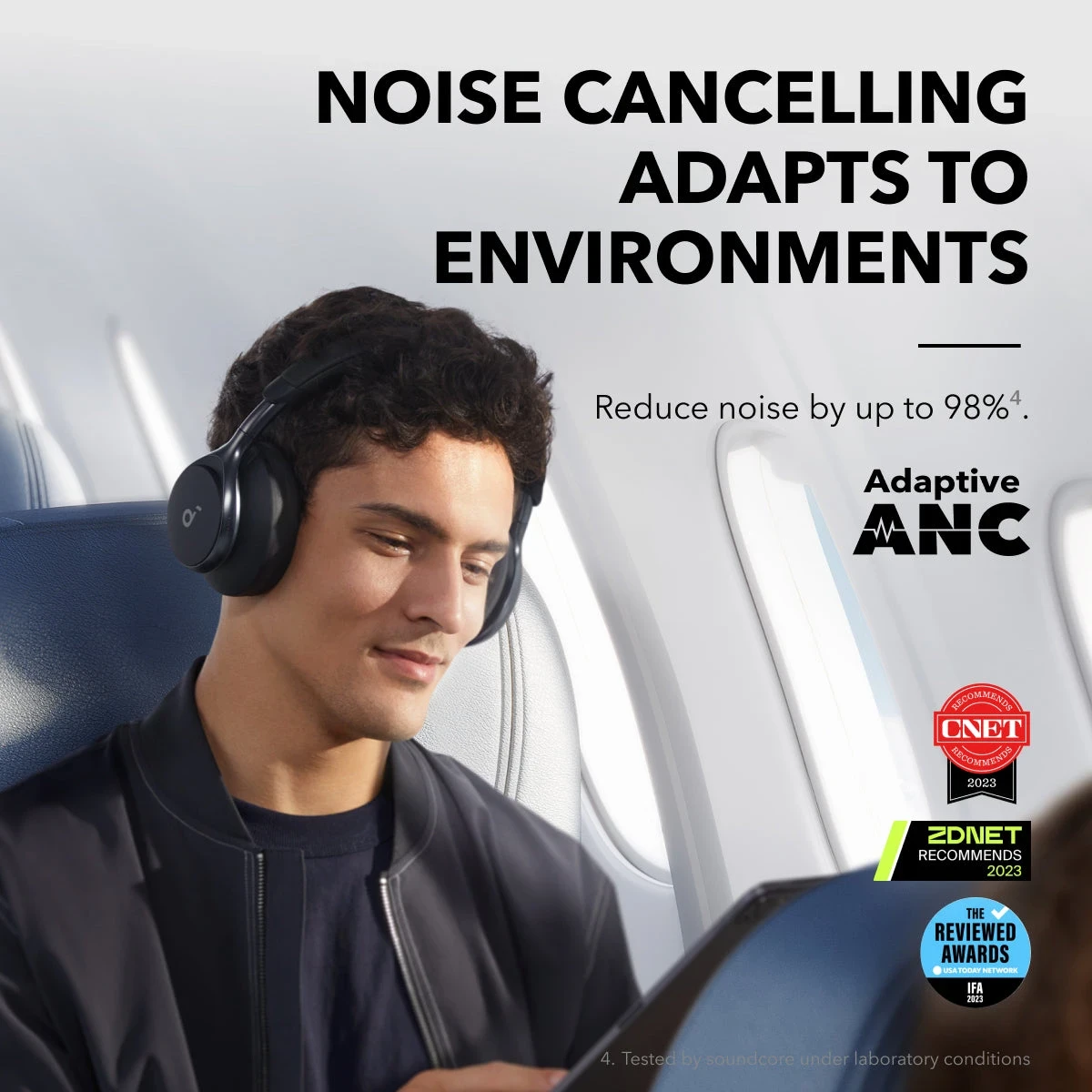 Anker Soundcore Space One Headphones Black - A3035011