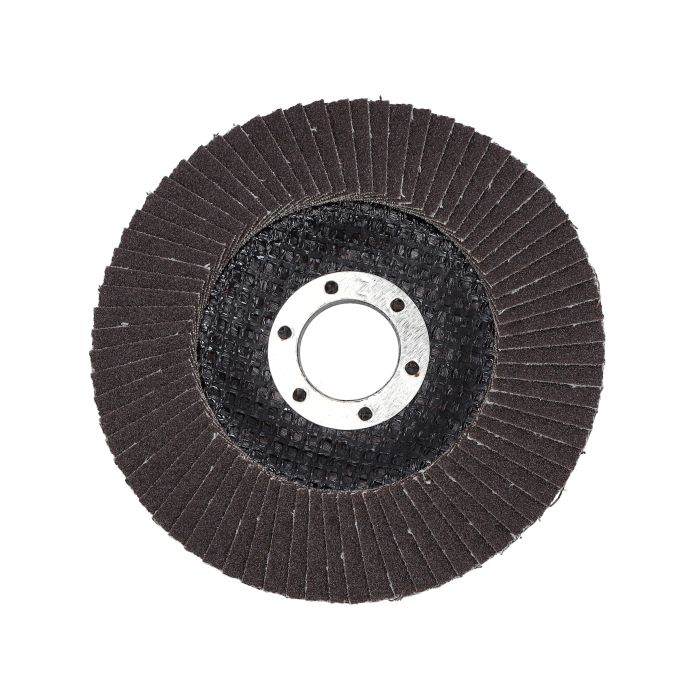 Geepas Flap Disc 115mm X 22.2 - Perfect For All 4.5" Angle Grinders, Grit P100 | 22.2mm Bore Size With Aluminium Oxide Grit | Ideal For Rust Removal & Deburring Jobs