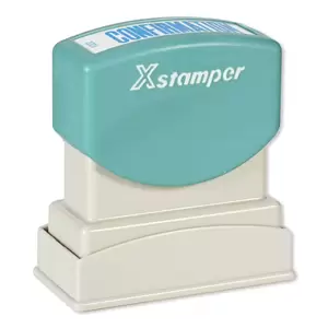 Artline X-Stamper "CONFIRMATION" for Office Business Supplies, Ink Blue - ARXTCXB1022