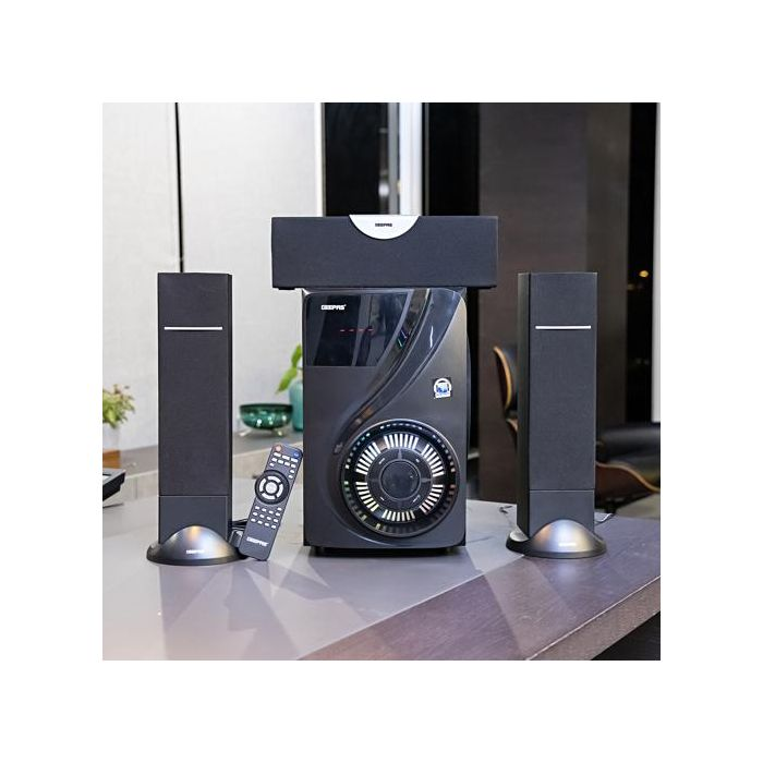 3.1 Immersive Sound, 40000 Watts PMPO, Booming Bass, 3.5mm Audio, USB, Bluetooth & Multiple-Devise, Multiple Device Inputs (Pc, Ps4, Xbox, Tv, Smartphone, Tablet, Music Player) | 2 Year Warranty