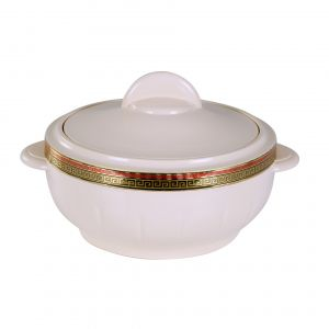 Royalford 16L Hot Pot Insulated Food Warmer - Plastic - White - 16 LITER