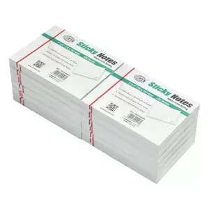 FIS Sticky Note, Colour White With Ruling, Size 3 x 4 Inch, 100 Sheets, Quantity per Pack 12 - FSPO34RWH