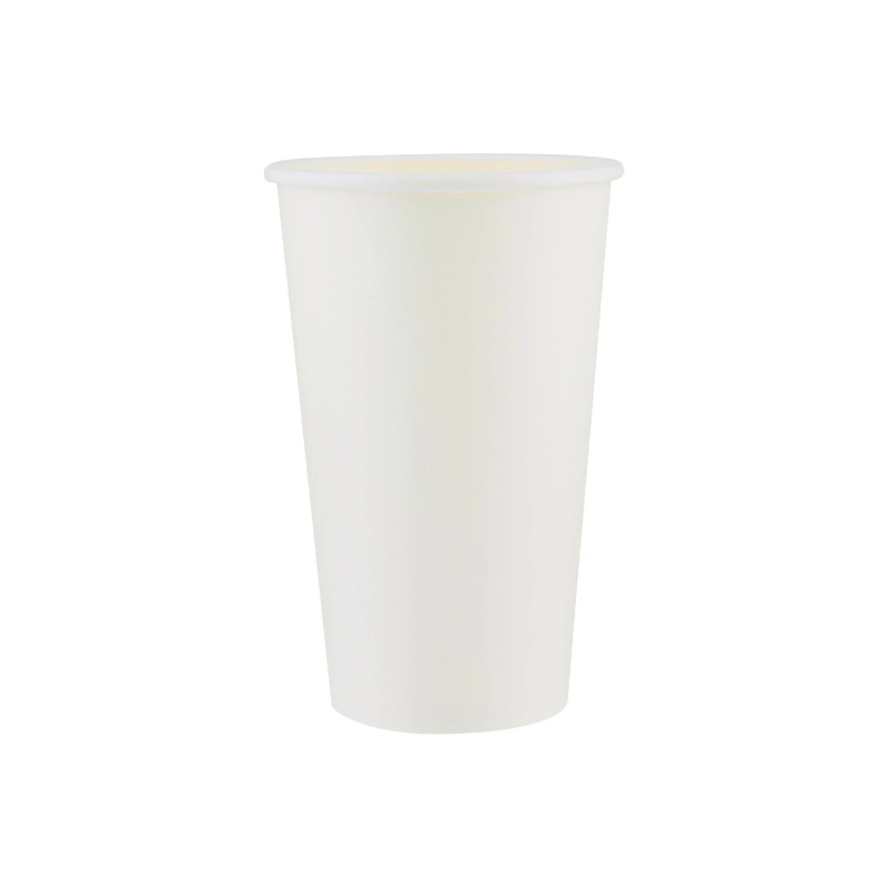 Heavy Duty White Single Wall Paper Cups