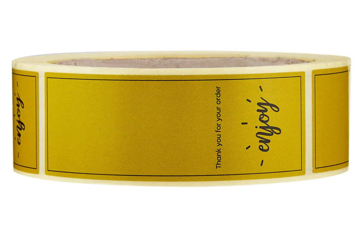 Enjoy Safety Seal Sticker Roll 250 Pieces