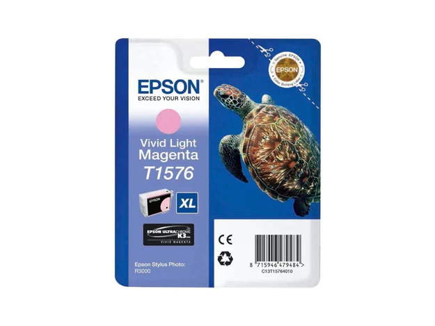 Epson T1576 Light Vivid Magenta Ink Cartridge