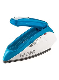 Dual Voltage Travel Steam Iron, 40.0 ml 1085.0 W, TI250-B5, Blue/White