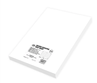 FIS Executive Diary 2023 (English) 1-Side Padded with Gilding, Blue - FSDI88EPG23BL