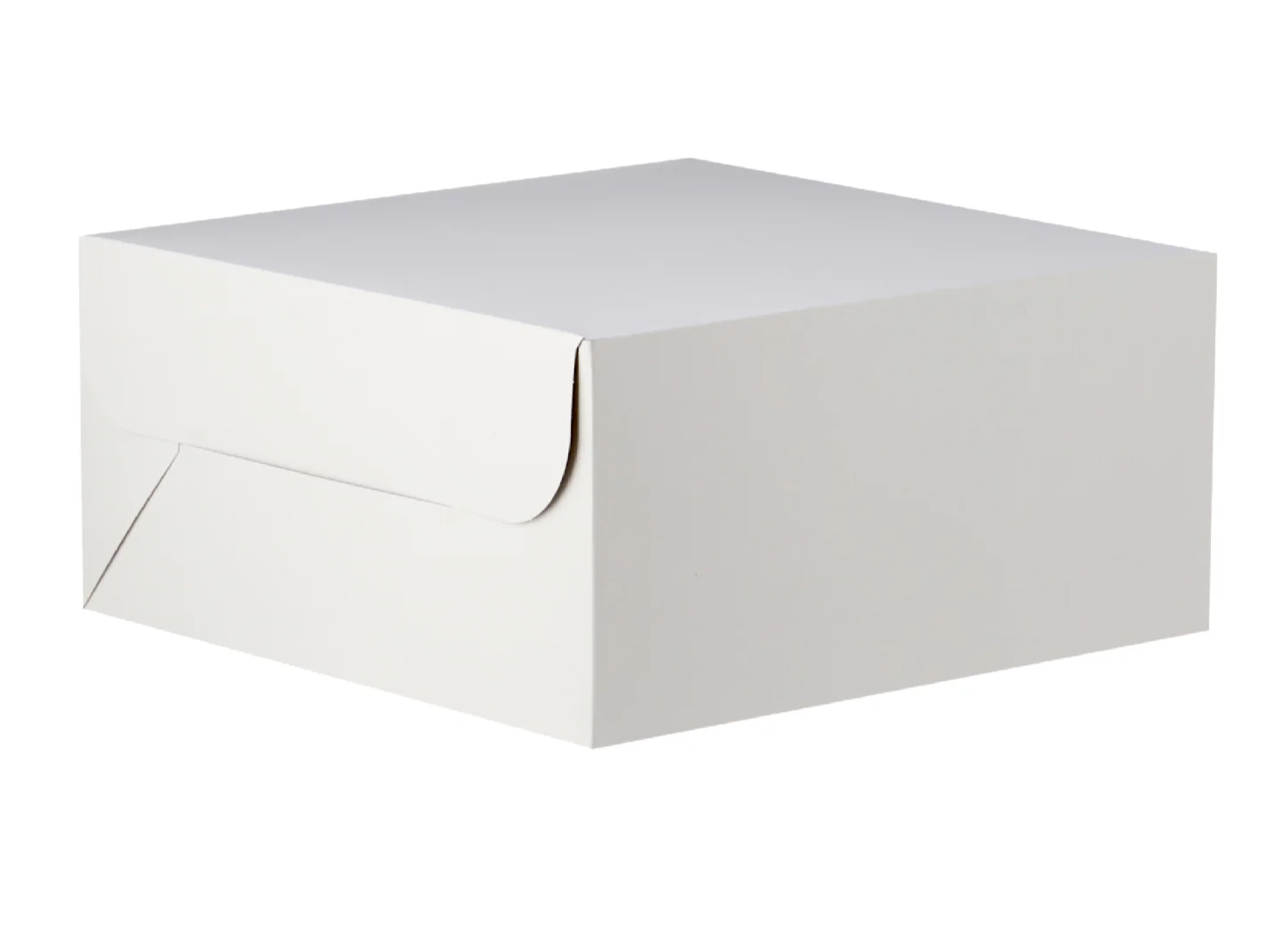 White Cake Box