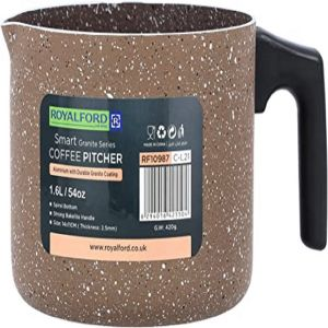 Royalford Coffee Pitcher - Aluminium - Black - 16 LITER