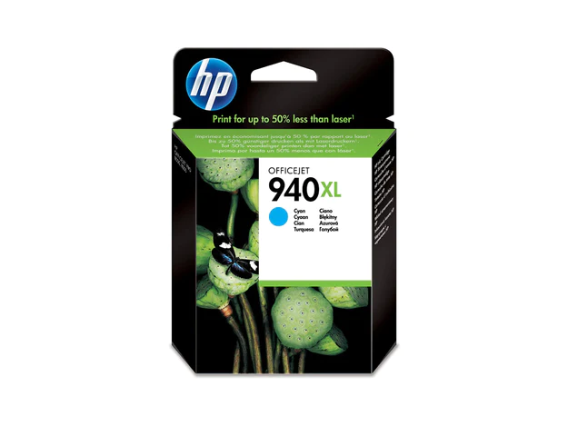 HP 940XL Cyan Ink Cartridge (C4907AE)