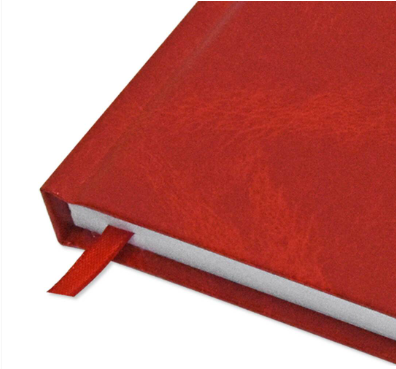 FIS Diary 2024 English (Saturday & Sunday Combined) A5, Red - FSDI90E24RE