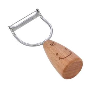 Royalford Vegetable Peeler - Stainless Steel, Melamine - Silver - 35 CM