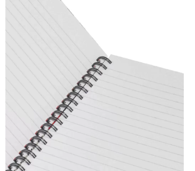 LIGHT Pack of 5 Spiral Hard Cover Notebook, Single Line, 9X7 Inches (22.86 X 20.32 CM) 100 Sheets -LINBS971709