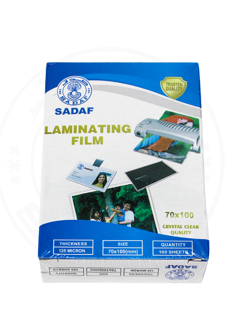 SADAF LAMINATION FILM 70X100MM 125MIC ID SIZE