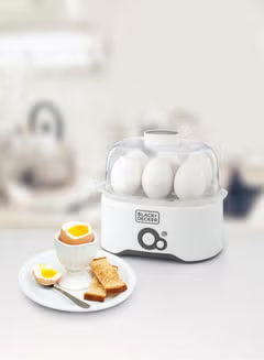 Rapid Egg Cooker and Egg Boiler With 6 Eggs Capacity 280.0 W EG200-B5 White