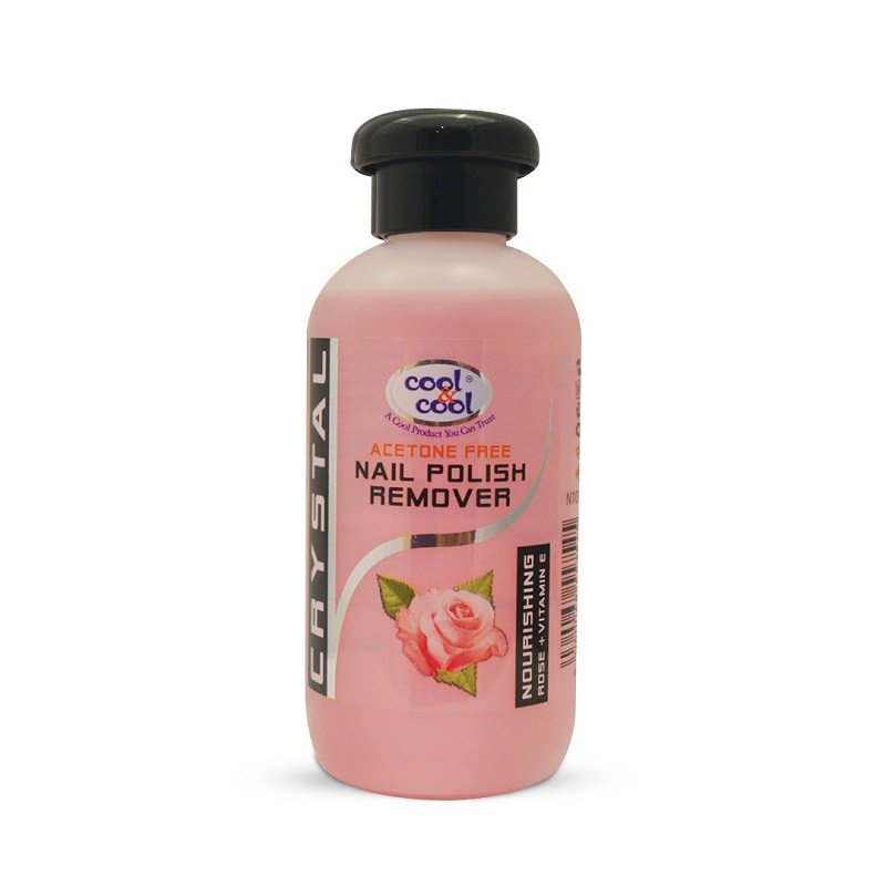 Cool & Cool Nail Polish Remover 100 ml Rose