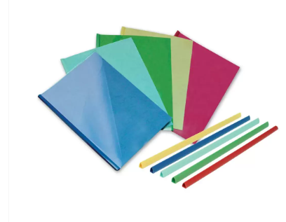FIS Easy Bind 50 Sets, 8mm Plastic Bars, A4 (210 x 297 mm) Size - FSBD269