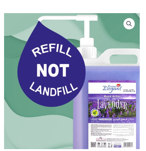 Lavender 5 Liter Hand Wash Refill
