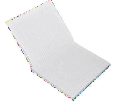 100 Sheets ,LIGHT  Hard Cover Notebook , Pack of 5, Size:9X7 Inches -LINB971001307