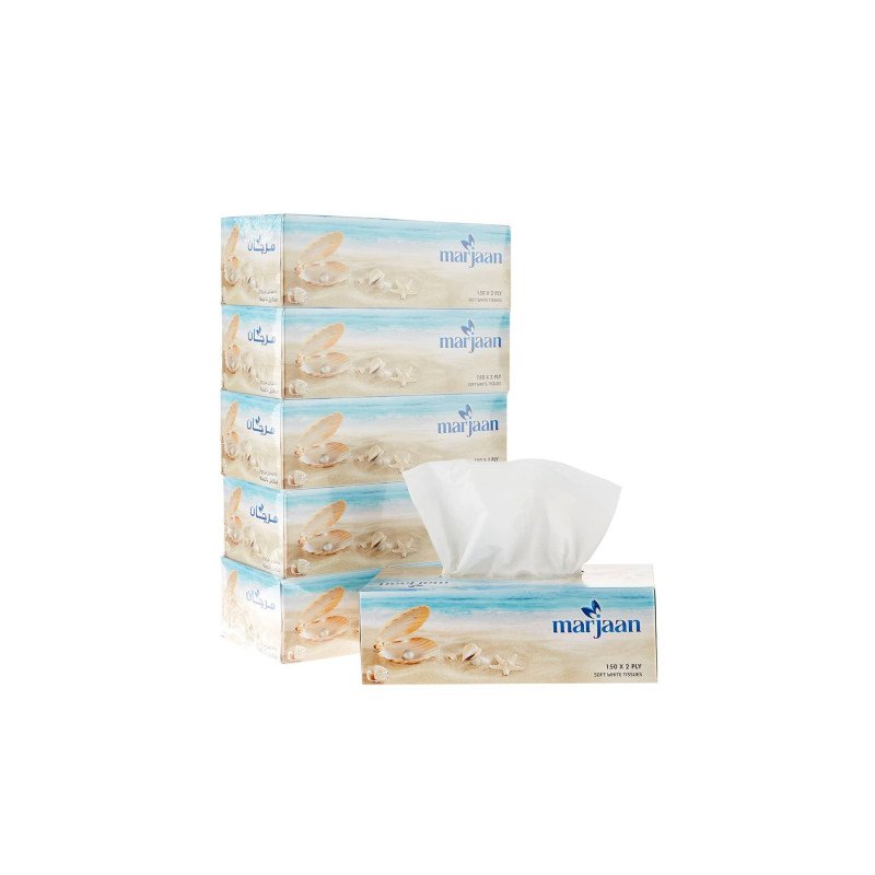 Marjaan Facial Tissue 150 x 2 Ply 30 Pieces
