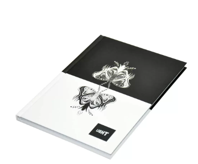 Light Hard Cover Notebook, Pack of 5 Pieces, Single Line, 10x8 Inch,100 Sheets - LINB1081803