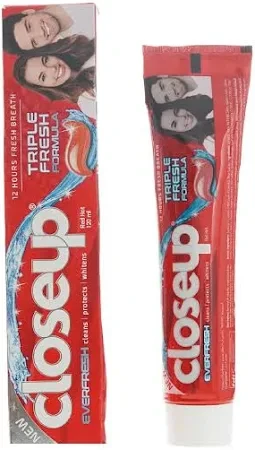 Closeup Red Hot Gel Toothpaste 120ml