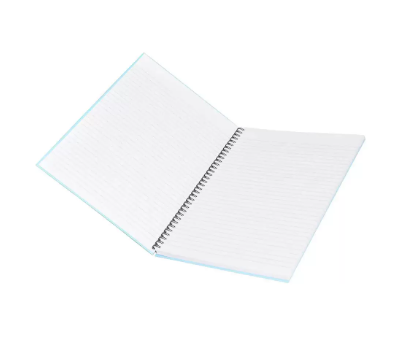 5-Piece FIS Spiral Hard Cover Notebook Single Line A4, 100-Sheets - FSNBSA41902