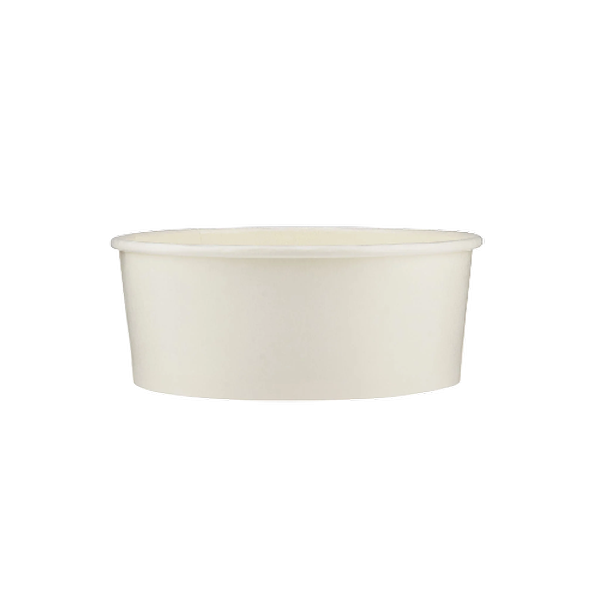 Paper Soup Bowl White