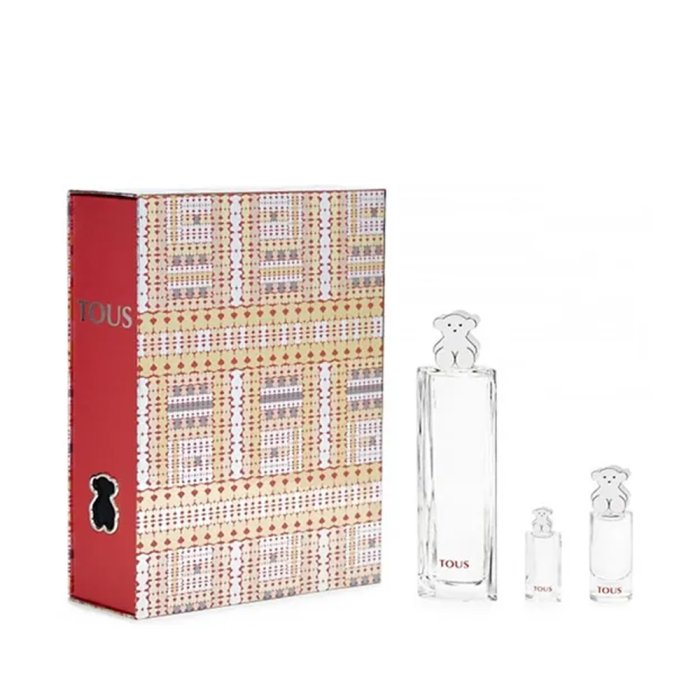 TOUS (W) SET EDT 90ML + EDT 15ML + EDT 4.5ML