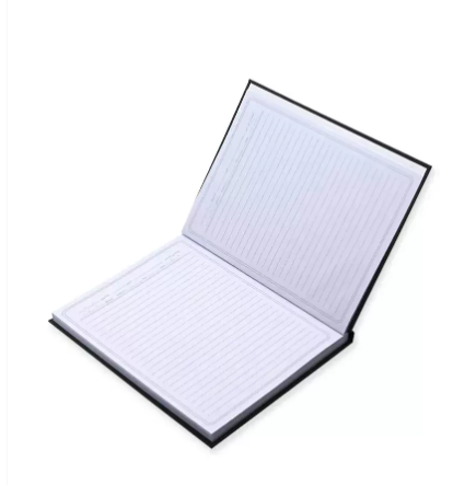 FIS Pack of 5 Oman Hard Cover Notebook, 18X25 80Sheets, Cover Alpine Green -FSNBOM80AGR