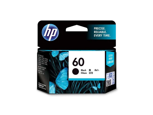 HP 60 Black Ink Cartridge (CC640WA