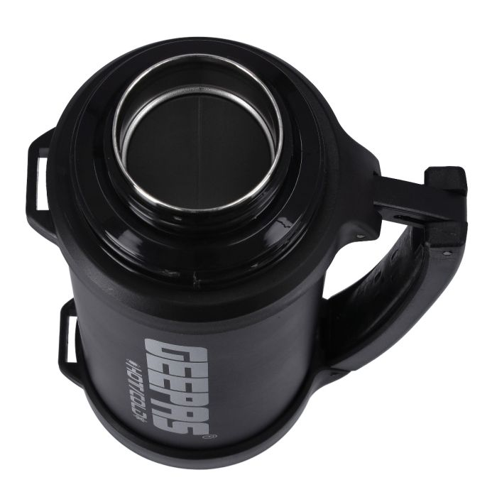 Geepas GSVF4117 1L Vacuum Flask - Leak-Proof Double Walled Insulated Stainless Steel Flask, Coffee Thermo, Reusable Hot Water Bottles With Cup For Home And Traveling/Hiking/Camping | 2 Years Warranty