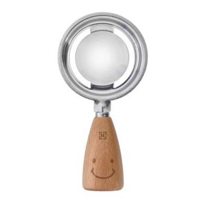 Royalford Egg Spoon - Stainless Steel, Melamine - Silver - 35 CM