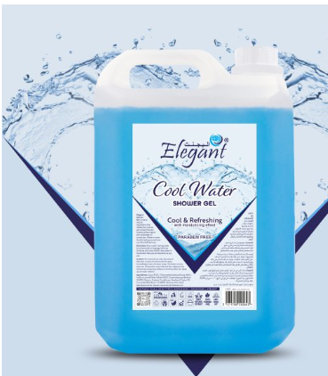 Cool Water 5 Liter Shower Gel Refill