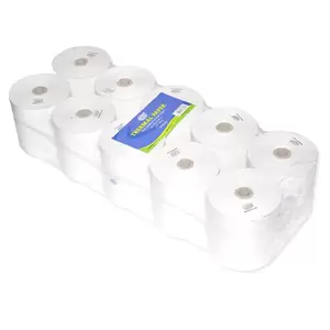 FIS Thermal Paper Roll, 10-Piece (80mm x 80m x 1/2 Inch) German Origin Material - FSFX80MMX80M10