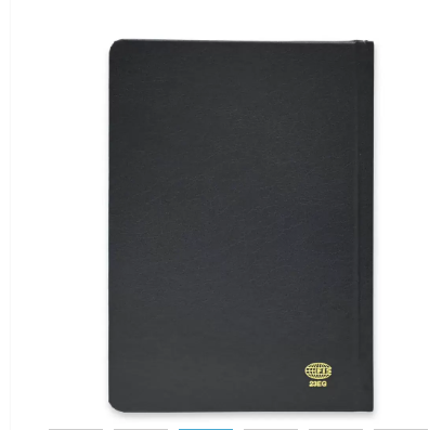 FIS Golden Diary 2024 (English) Black, A5 - FSDI23EG24BK