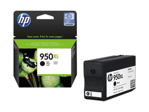 HP 950XL Black Ink Cartridge (CN045A)