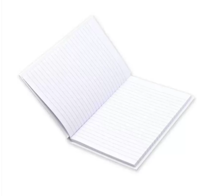 FIS Pack Of 5 Hard Cover Notebook, 96 Sheets A5 Swan Design 4 -FSNBHCA596-SWA4