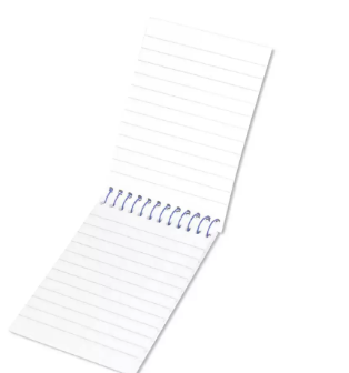 72-Piece FIS Spiral Softcover Notebook A7, Single Line - FSNBSA7SLASTD