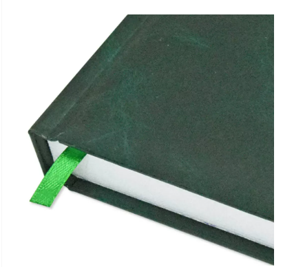 Fis 2024 Russian Diary (Russian/English), A5 Vinyl, 1 Side Padded, Green -FSDIRU0124GR