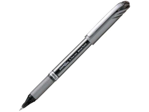 Pentel BL27 EnerGel Plus Rollerball Pen - 0.7mm, Black