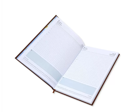 FIS Diary 2024 (Arabic/English) Chocolate, A4 - FSDI42AEN24CH