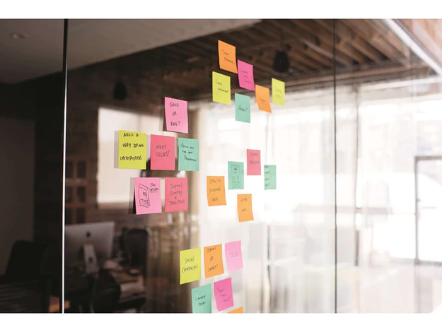 3M Post-It Notes Neon Colors 654-5PK 5pads-pack