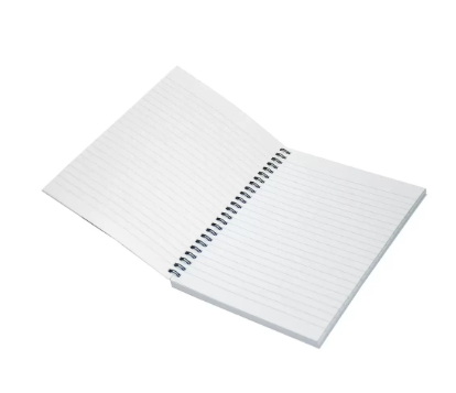 Light Spiral Soft Cover Single Line Notebook (100 Sheets Each, A5 Size, LINBA51802S) - Pack of 10 Pcs